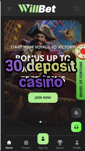 30 Deposit Casino - $30 Minimum Deposit Casinos-casinoorder.vip